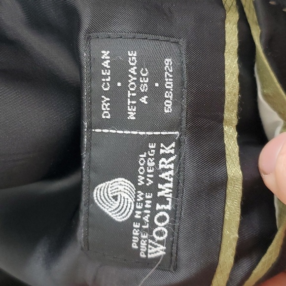 Joe Joseph Abboud Blazer Lambswool Plaid Dual Vent Career Office Mens 42L - Picture 6 of 12